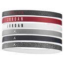 Nike Headband Jordan 6er Pack - schwarz/wei/rot